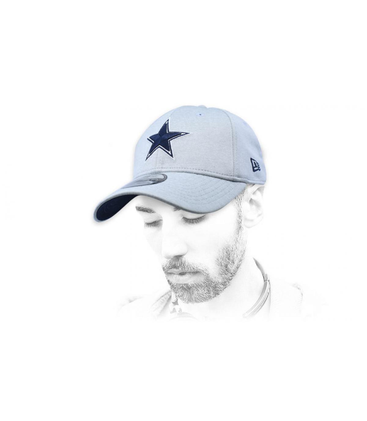 gorra Dallas gris Shadow Tech 39Thirty Cowboys